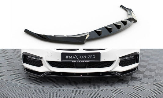 BMW 5er G30 Vorfacelift M-Paket - Frontspoiler - Frontlippe V.4 (DTC) Maxton Design 