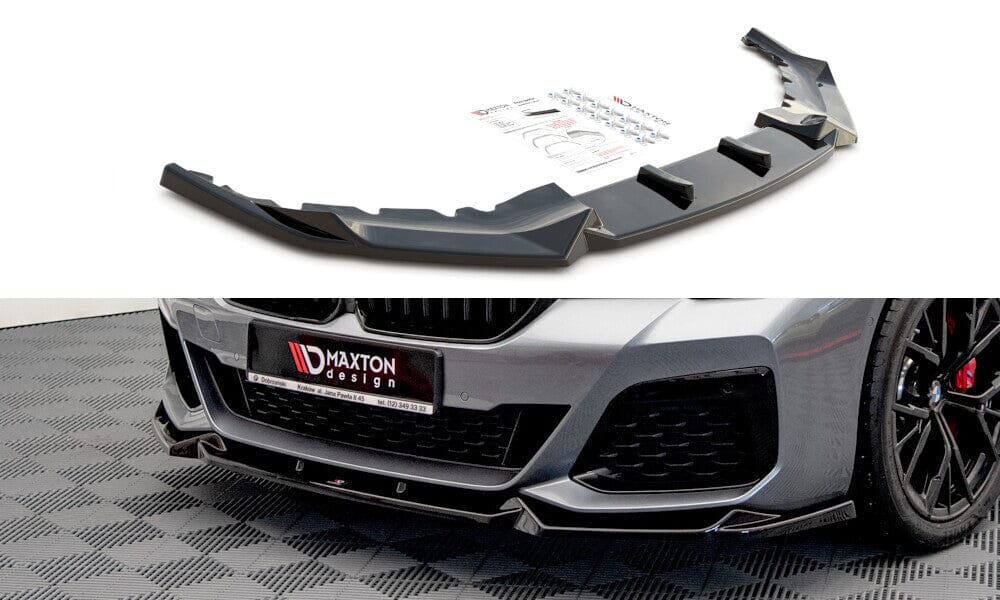 BMW 5er G31 Facelift M-Paket - Frontspoiler - Frontlippe V.1 (DTC) Maxton Design 