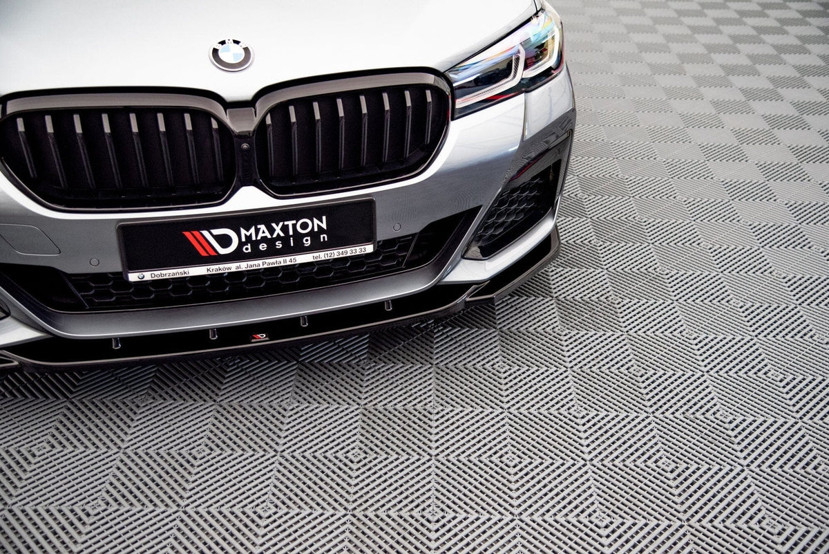 BMW 5er G31 Facelift M-Paket - Frontspoiler - Frontlippe V.2 (DTC) Maxton Design 
