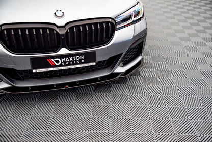 BMW 5er G31 Facelift M-Paket - Frontspoiler - Frontlippe V.2 (DTC) Maxton Design 