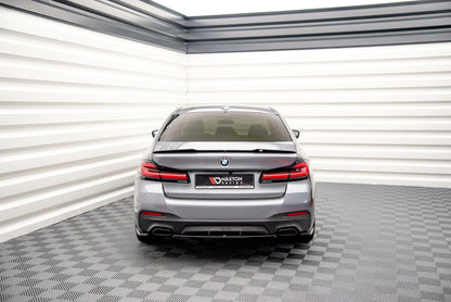 BMW 5er G31 Facelift M-Paket - Heck Ansatz Maxton Design 