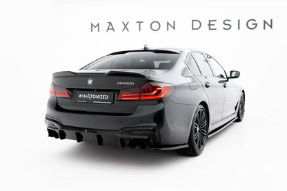 BMW 5er G31 Vorfacelift - Heck Diffusor OO-OO Maxton Design 