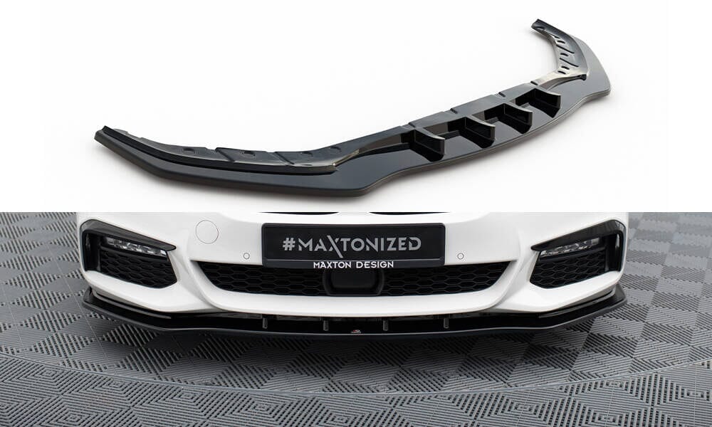 BMW 5er G31 Vorfacelift M-Paket - Frontspoiler - Frontlippe V.1 (DTC) Maxton Design 