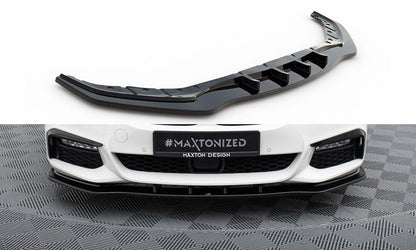 BMW 5er G31 Vorfacelift M-Paket - Frontspoiler - Frontlippe V.1 (DTC) Maxton Design 