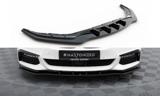 BMW 5er G31 Vorfacelift M-Paket - Frontspoiler - Frontlippe V.1 (DTC) Maxton Design 