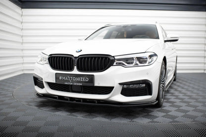 BMW 5er G31 Vorfacelift M-Paket - Frontspoiler - Frontlippe V.1 (DTC) Maxton Design 