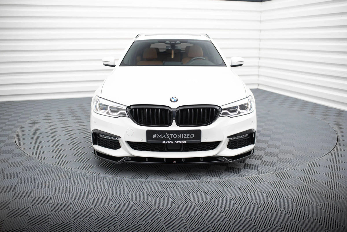 BMW 5er G31 Vorfacelift M-Paket - Frontspoiler - Frontlippe V.4 (DTC) Maxton Design 