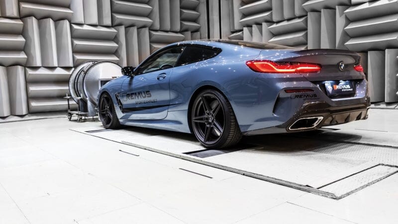 BMW 8er G14 G15 G16 M850i - REMUS Axle Back Duplex Performance Auspuff REMUS 