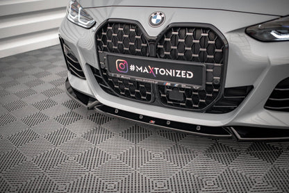 BMW i4 G26 Gran Coupe M-Paket - Frontspoiler - Frontlippe V.2 (DTC) Maxton Design 