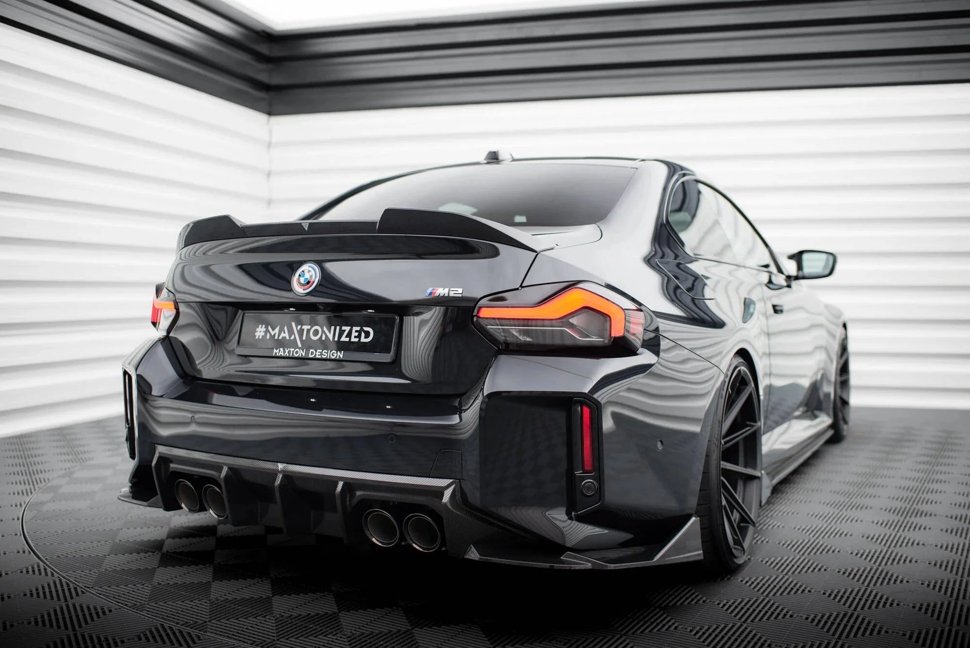 BMW M2 G87 Coupe - Prepreg Carbon Fiber Heck Spoiler Maxton Design 