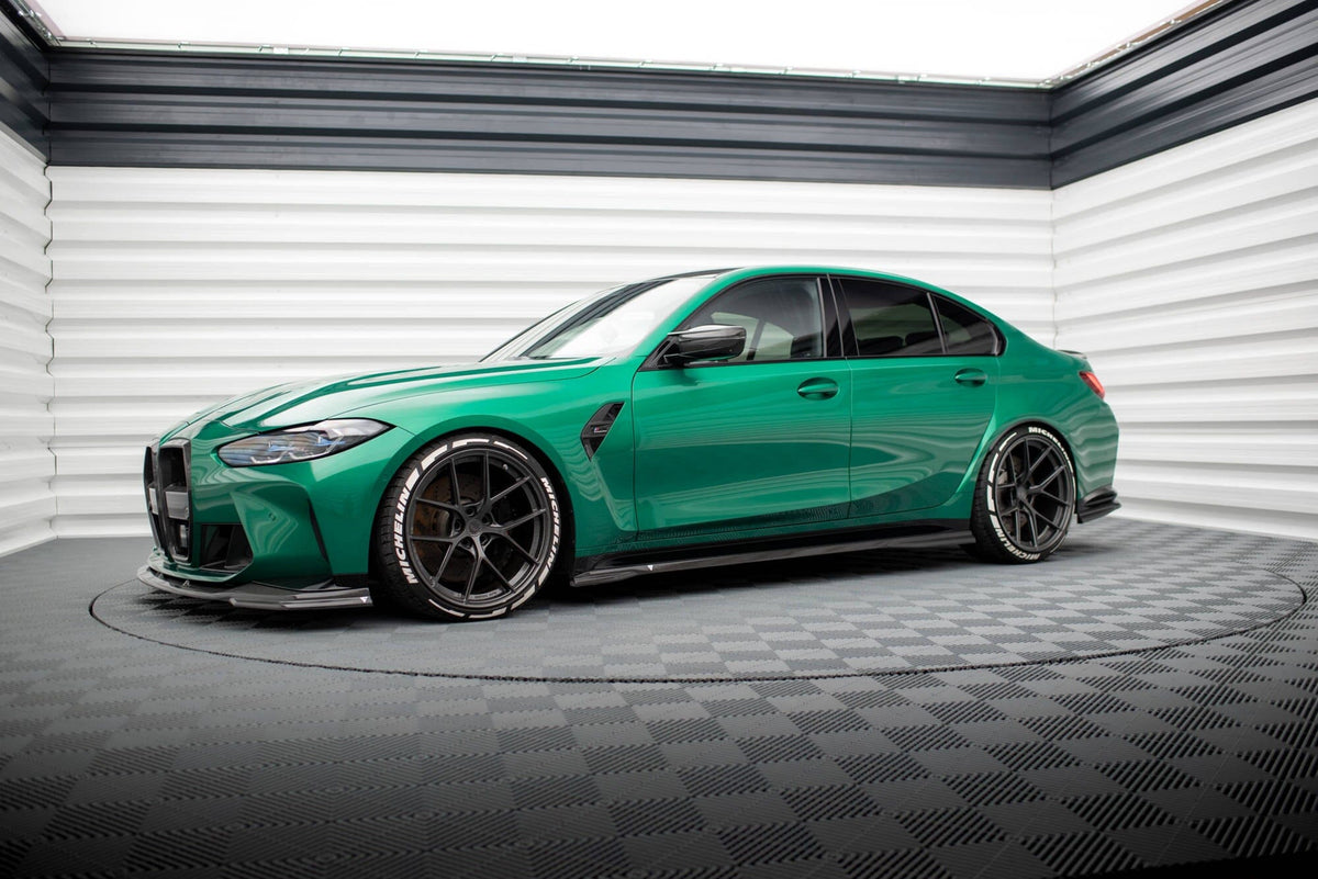 BMW M3 G80 - Carbon Fiber Seitenschweller Maxton Design 