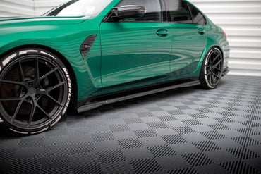 BMW M3 G80 - Carbon Fiber Seitenschweller Maxton Design 