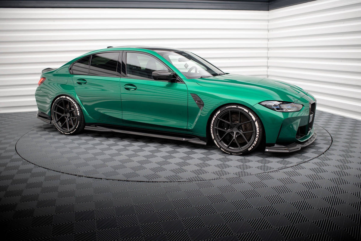 BMW M3 G80 - Carbon Fiber Seitenschweller Maxton Design 