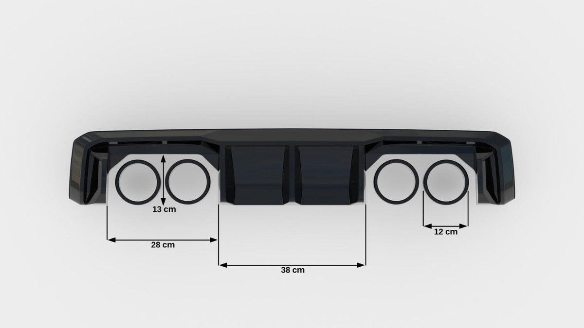 BMW M3 G80 - Heck Diffusor Maxton Design 