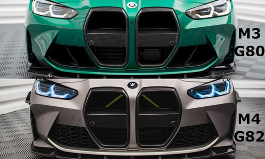 BMW M3 G80 - Prepreg Carbon Fiber Front Grill Maxton Design 