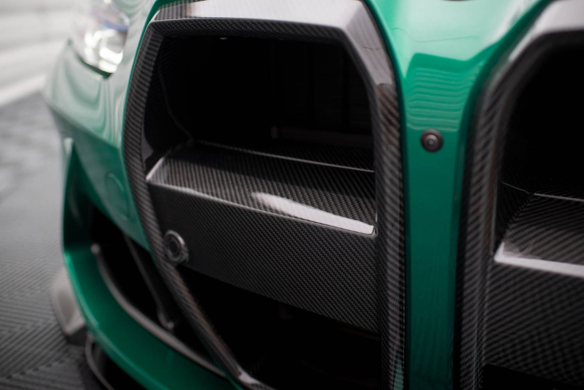 BMW M3 G80 - Prepreg Carbon Fiber Front Grill Maxton Design 