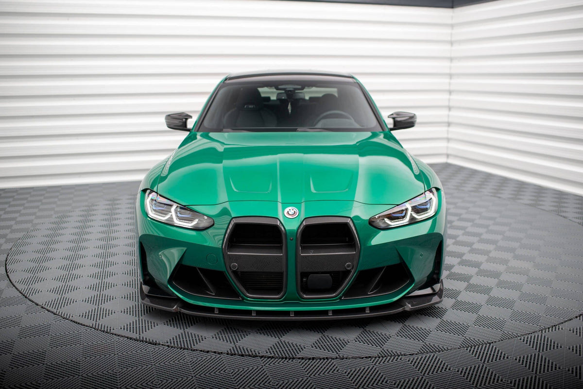 BMW M3 G80 - Prepreg Carbon Fiber Frontspoiler - Frontlippe V.1 Maxton Design 