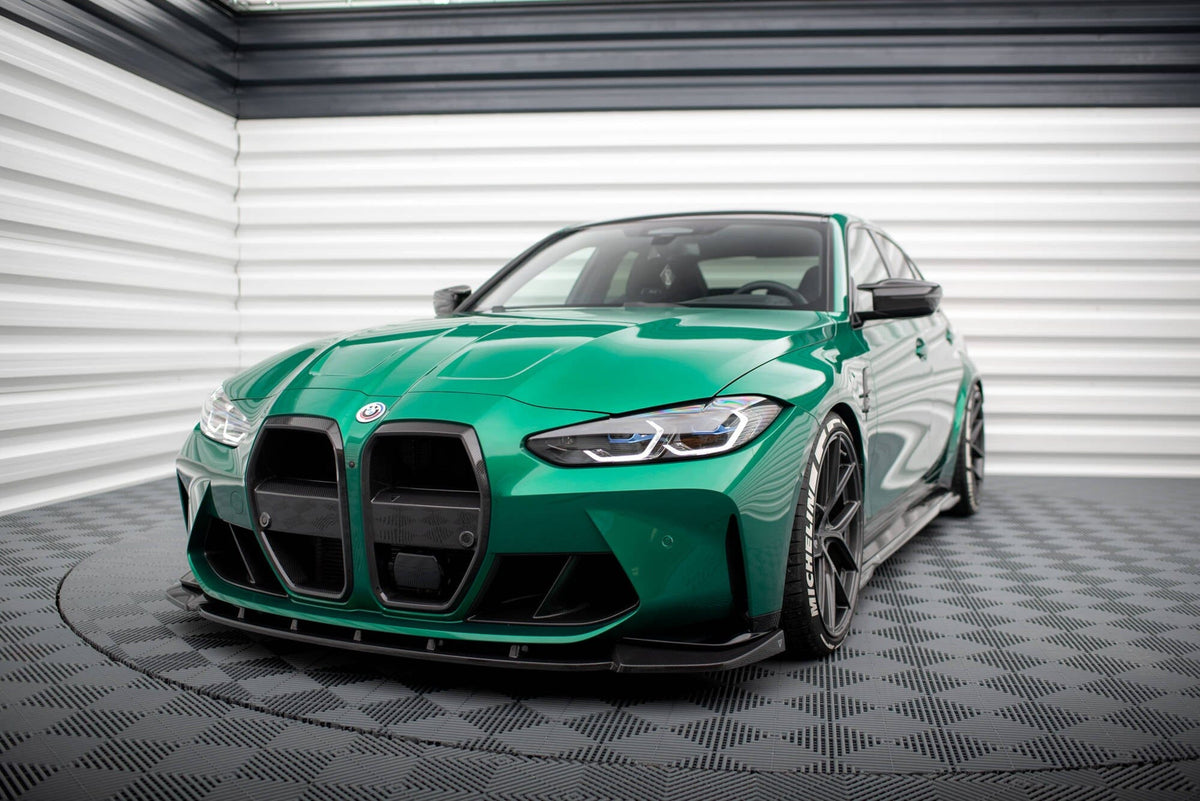 BMW M3 G80 - Prepreg Carbon Fiber Frontspoiler - Frontlippe V.1 Maxton Design 