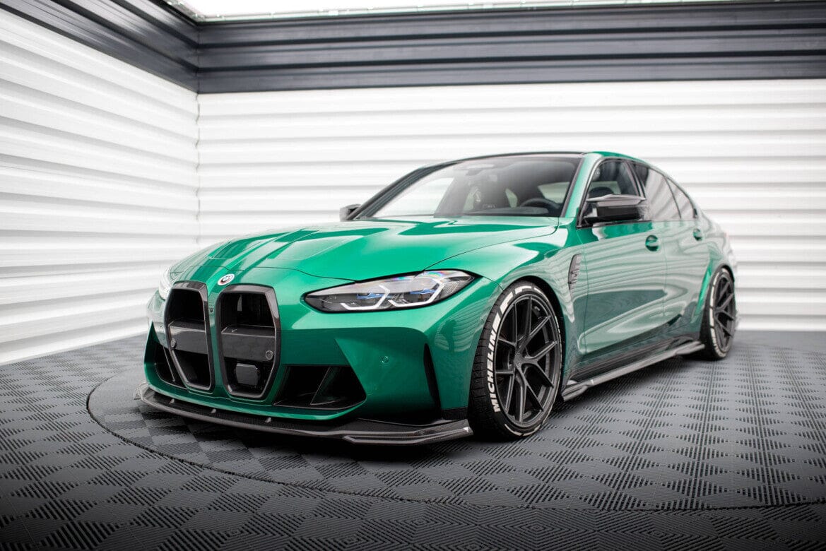 BMW M3 G80 - Prepreg Carbon Fiber Frontspoiler - Frontlippe V.2 Maxton Design 