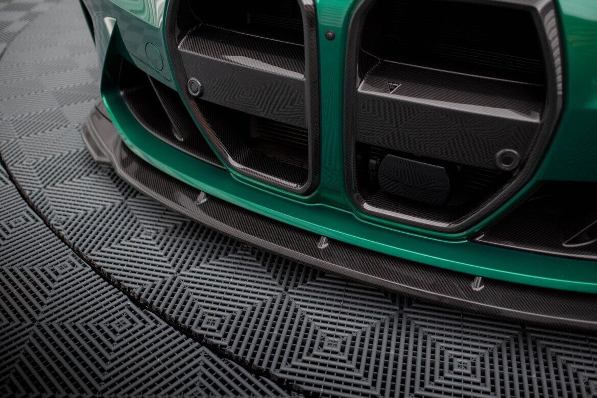 BMW M3 G80 - Prepreg Carbon Fiber Frontspoiler - Frontlippe V.2 Maxton Design 