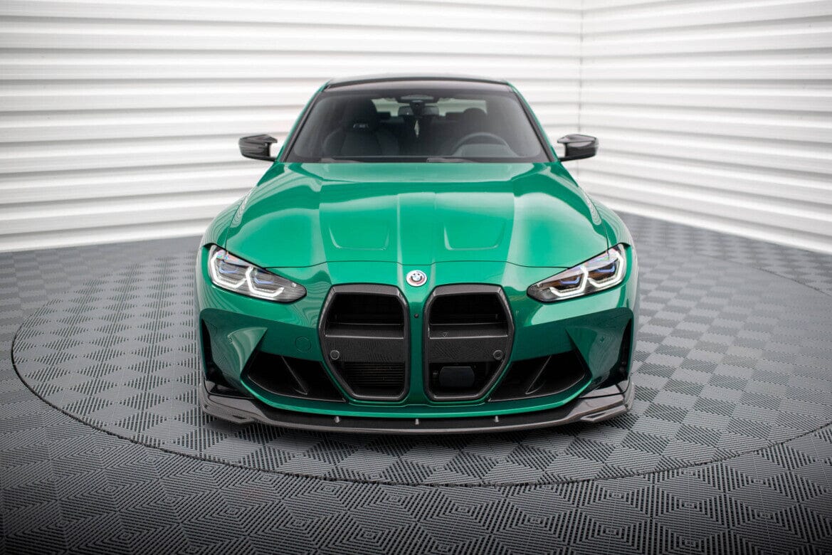 BMW M3 G80 - Prepreg Carbon Fiber Frontspoiler - Frontlippe V.2 Maxton Design 