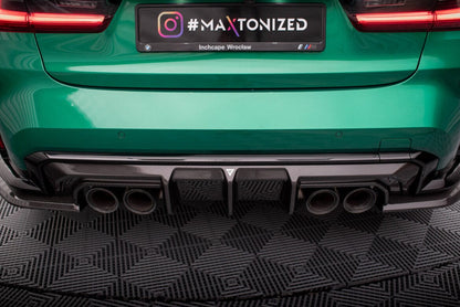 BMW M3 G80 - Prepreg Carbon Fiber Heck Diffusor Maxton Design 