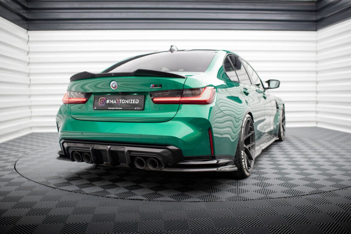 BMW M3 G80 - Prepreg Carbon Fiber Heck Diffusor Maxton Design 