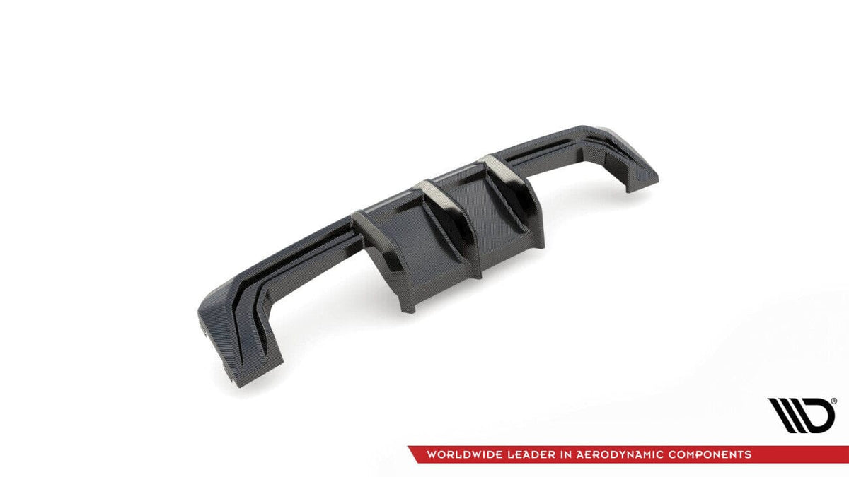 BMW M3 G80 - Prepreg Carbon Fiber Heck Diffusor Maxton Design 