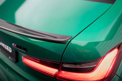 BMW M3 G80 - Prepreg Carbon Fiber Heck Spoiler Maxton Design 