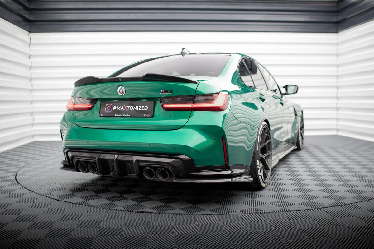 BMW M3 G80 - Prepreg Carbon Fiber Heck Spoiler Maxton Design 