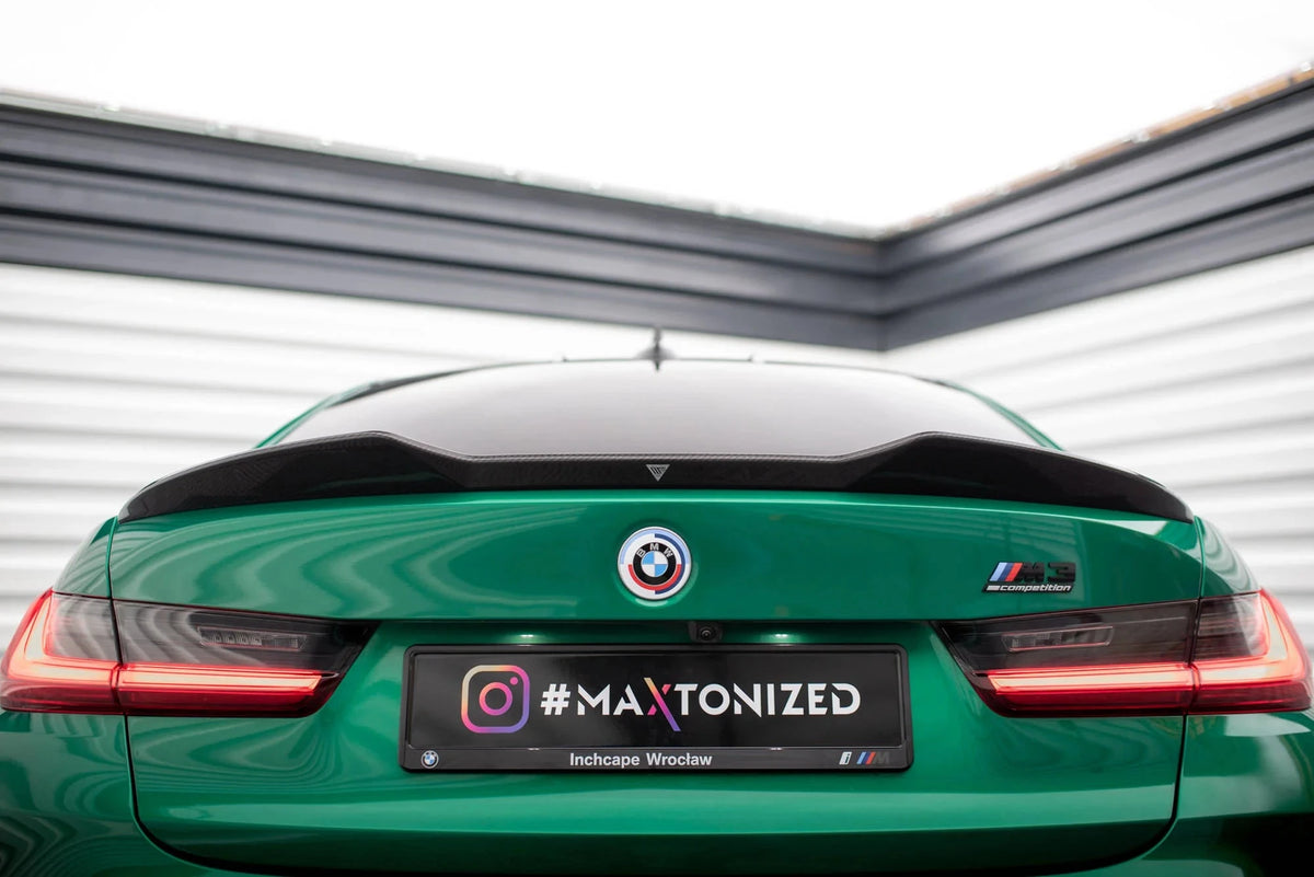 BMW M3 G80 - Prepreg Carbon Fiber Heck Spoiler Maxton Design 