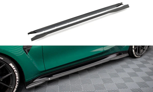 BMW M3 G81 - Carbon Fiber Seitenschweller Maxton Design 
