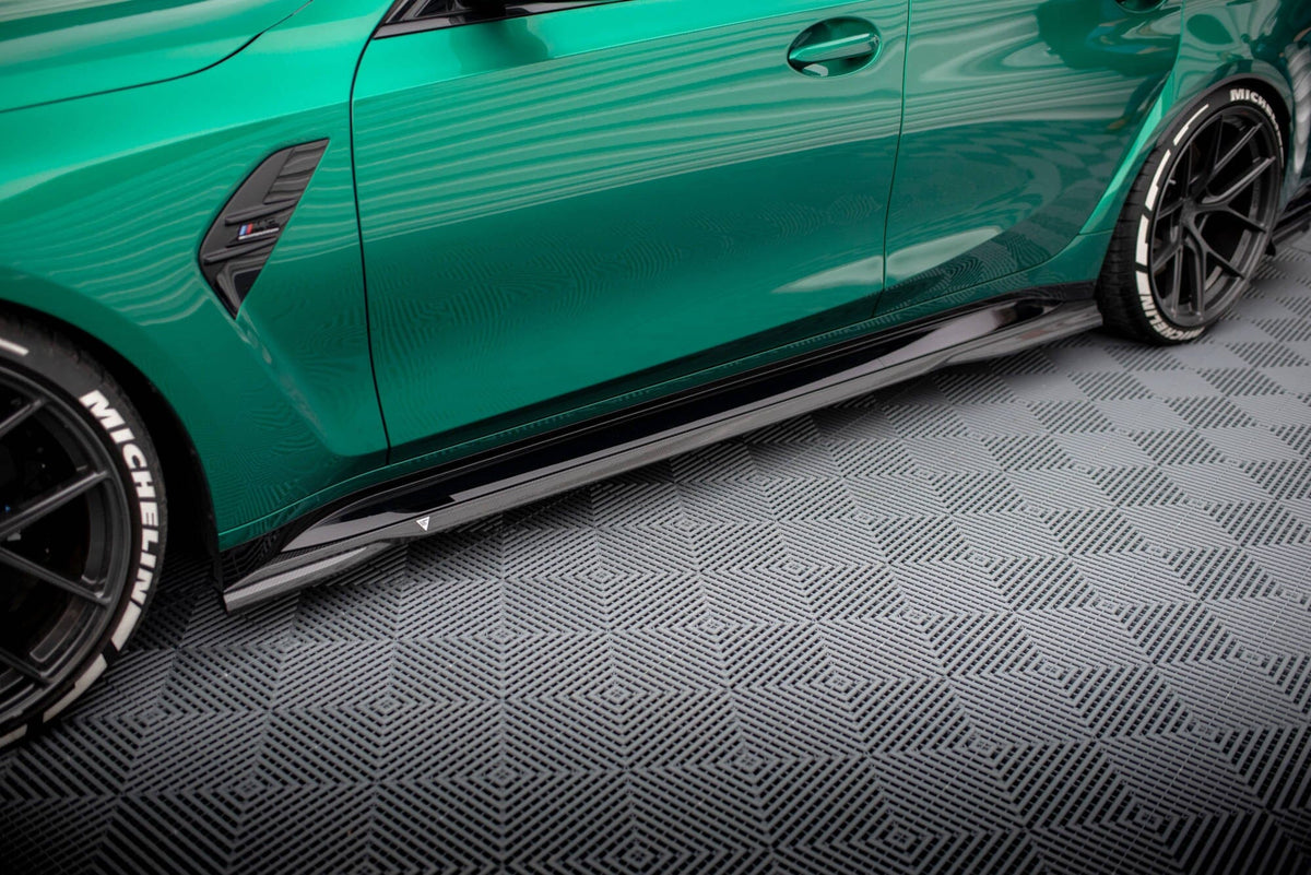 BMW M3 G81 - Carbon Fiber Seitenschweller Maxton Design 