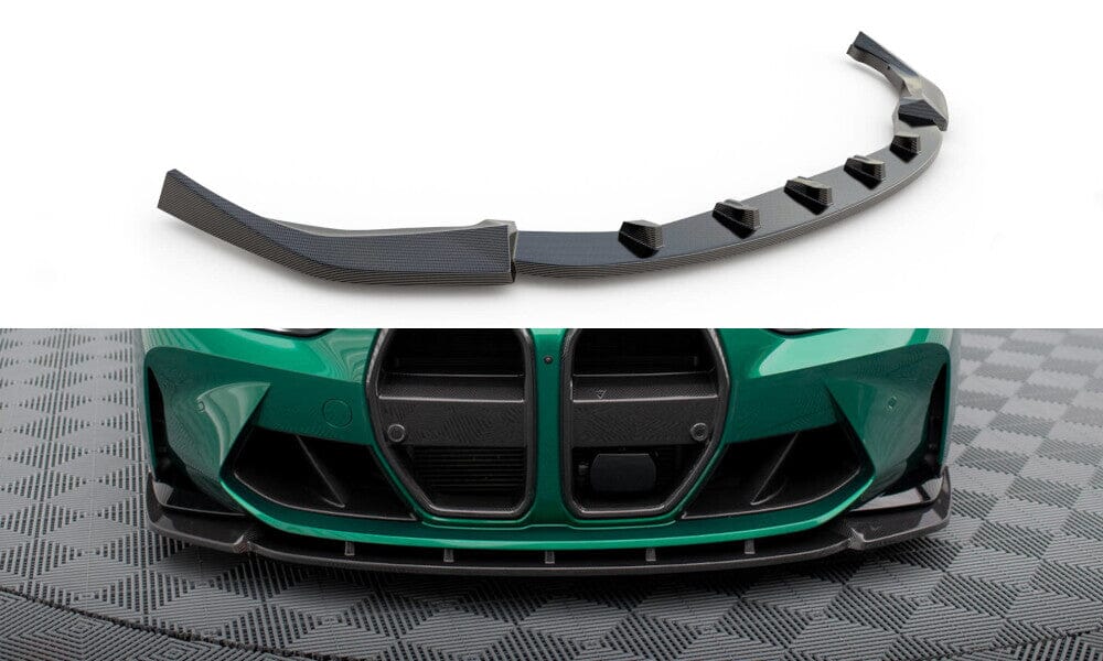 BMW M3 G81 - Prepreg Carbon Fiber Frontspoiler - Frontlippe V.1 Maxton Design 