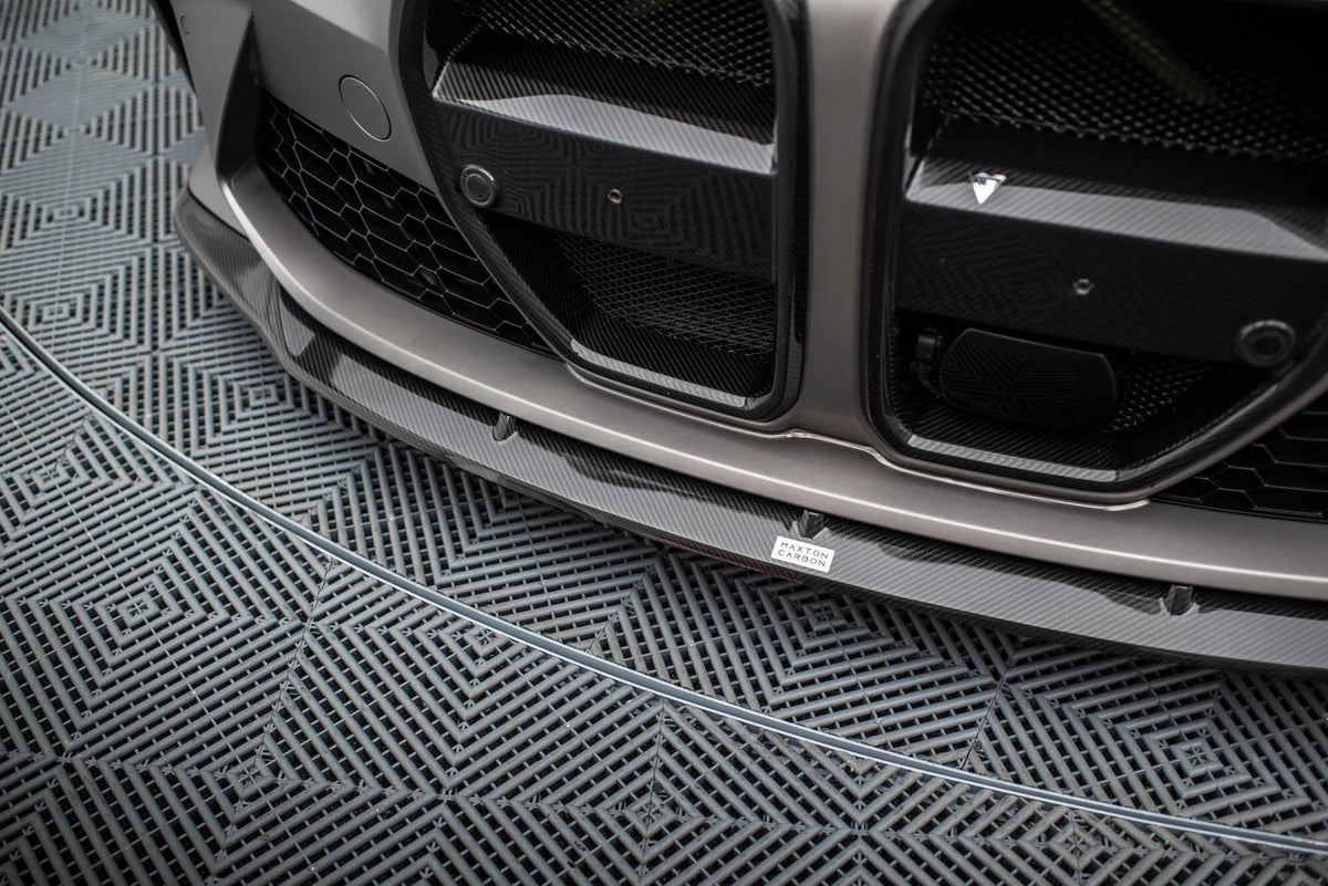 BMW M3 G81 - Prepreg Carbon Fiber Frontspoiler - Frontlippe V.3 Maxton Design 