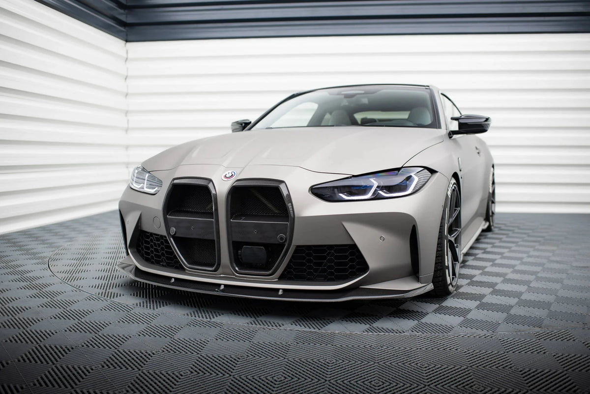 BMW M3 G81 - Prepreg Carbon Fiber Frontspoiler - Frontlippe V.3 Maxton Design 