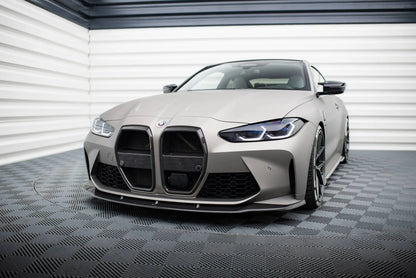 BMW M3 G81 - Prepreg Carbon Fiber Frontspoiler - Frontlippe V.3 Maxton Design 