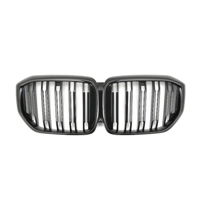 BMW X5 G05 LCI Sportgrill Doppelsteg – Glanz Schwarz RS 