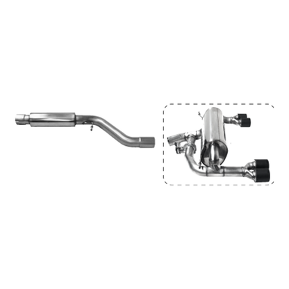 BMW M240I - Bastuck Duplex Performance Auspuff Anlage ab OPF - Bild 1