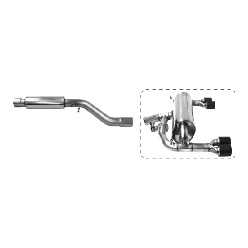 BMW M240I - Bastuck Duplex Performance Auspuff Anlage ab OPF - Bild 1