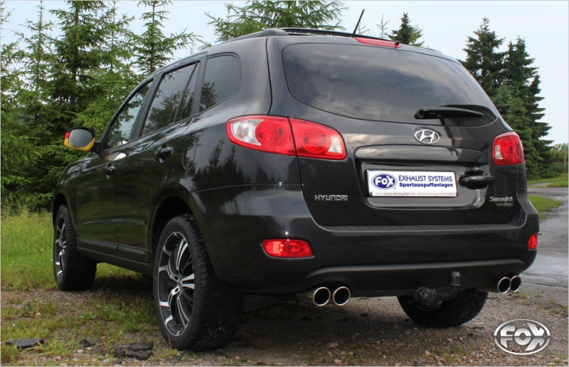 Hyundai Santa Fe - Fox Duplex Performance Auspuff