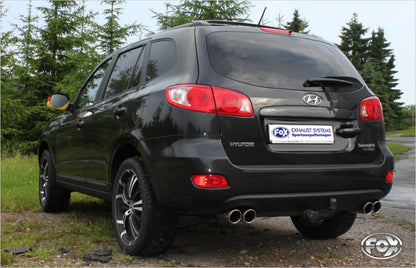 Hyundai Santa Fe - Fox Duplex Performance Auspuff
