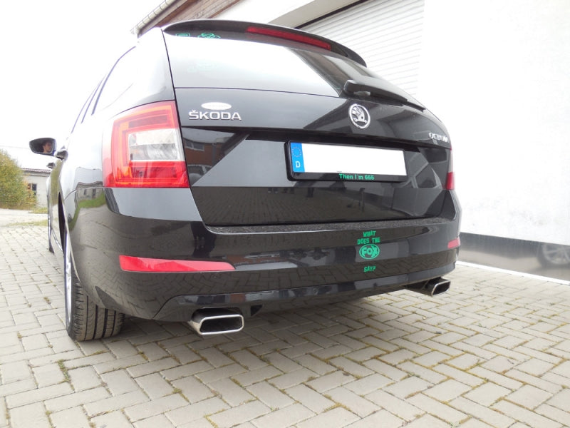 Skoda Octavia - Fox Duplex Performance Auspuff