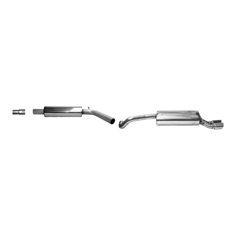 VW Polo - Bastuck Performance Auspuff Anlage ab Kat. - Bild 1