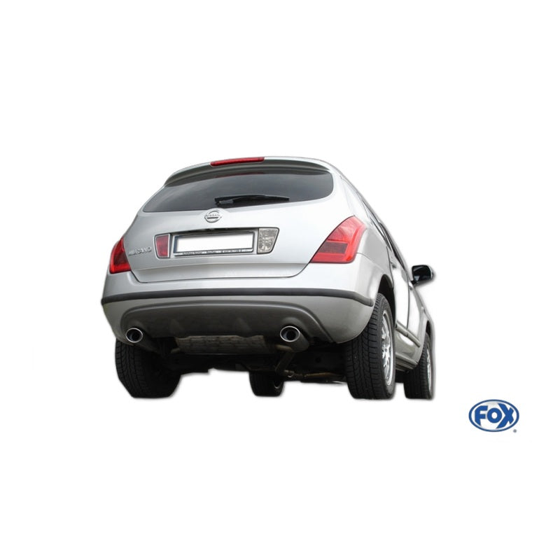Nissan Murano - Fox Duplex Performance Auspuff Quer