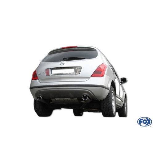 Nissan Murano - Fox Duplex Performance Auspuff Quer