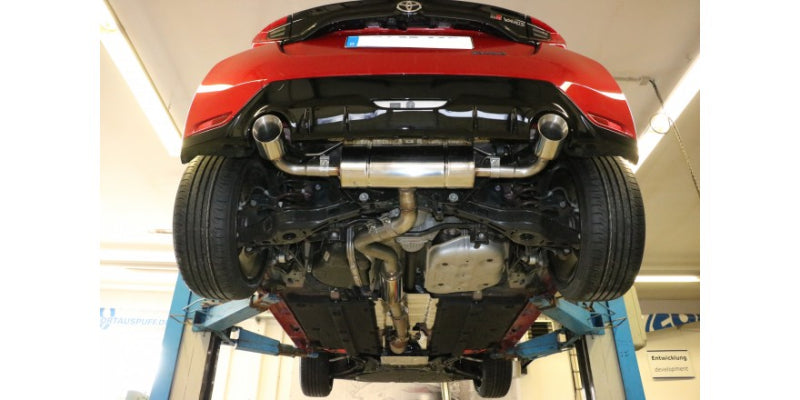 Toyota Yaris Gr - Fox Duplex Performance Auspuff Anlage ab OPF
