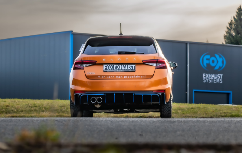 Skoda Fabia - Fox Performance Auspuff