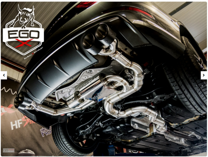 Audi S3 Limousine - Bull-X Duplex Performance Auspuff Anlage ab Kat