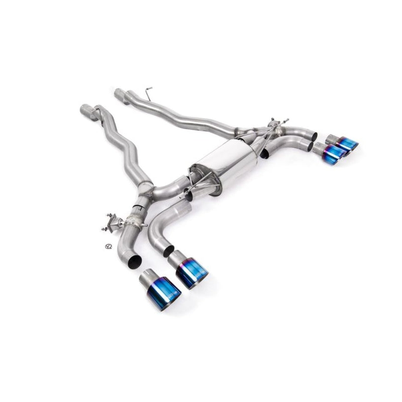 BMW M5 - Milltek Duplex Performance Auspuff Anlage ab OPF